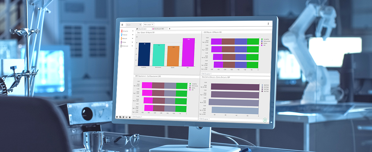 functionalitati si beneficii sistem software mes productie