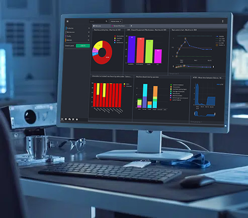 coelctarea datelor de la utilaje cu ajutorul MES