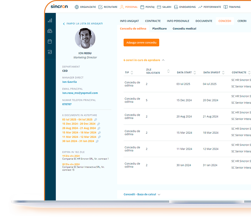 comunicare interna in cadrul companiei hcm