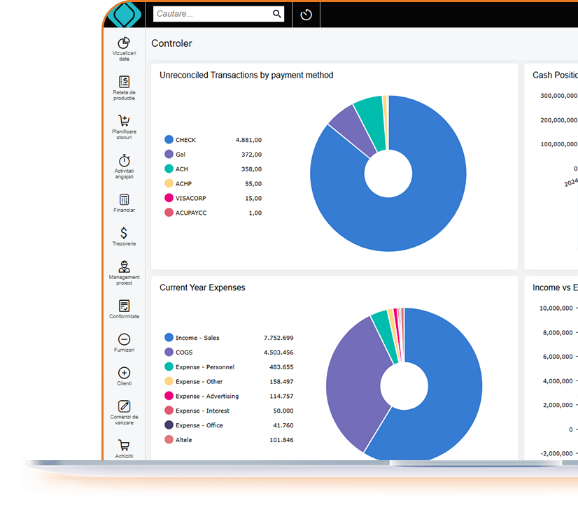erp xrp sistem software complet pentru financiar