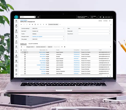 formulare de marketing sistem software integrat