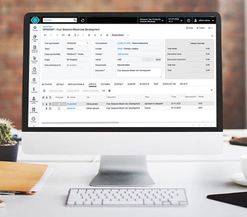 generare oferte pentru departament marketing sistem software