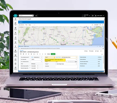 sistem software pentru service - distributie si logistica